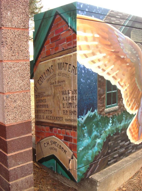 barn owl mural south side